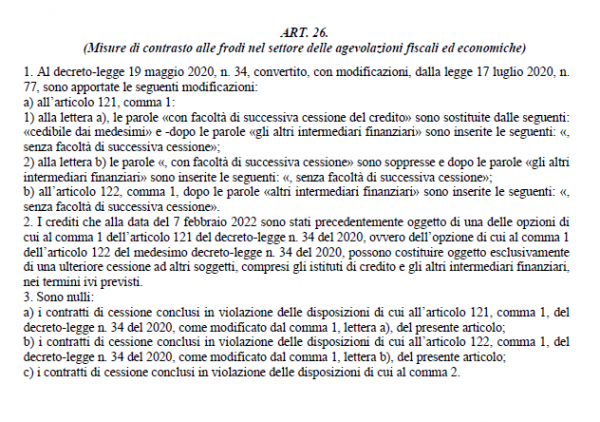 Stretta Su Cessione Del Credito E Sconto In Fattura - Guidafinestra